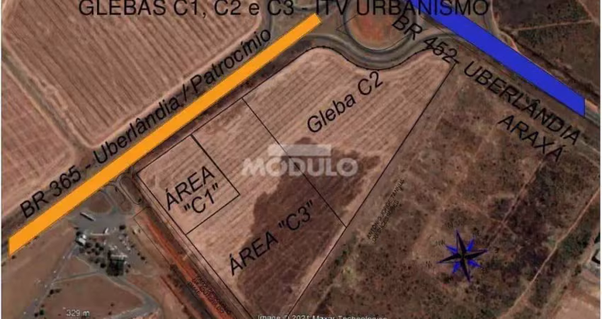 Área à venda, centro empresarial leste - uberlândia/mg