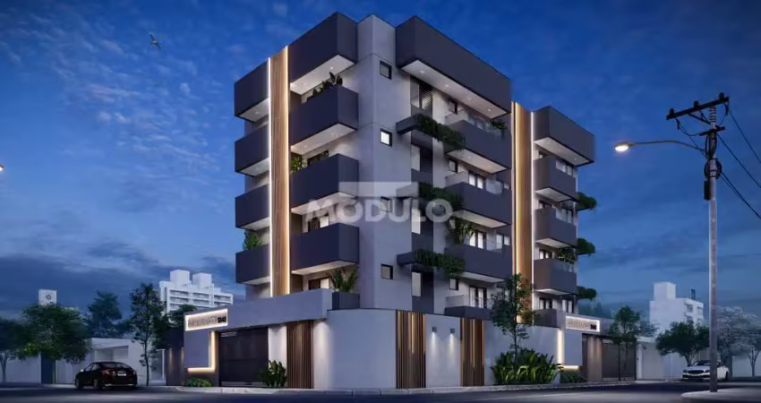 APARTAMENTO à venda, 2 quartos, 1 suíte, 1 vaga, Santa Mônica - Uberlândia/MG