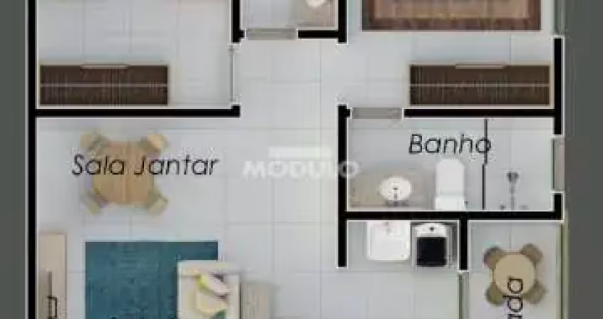 APARTAMENTO à venda, 2 quartos, 1 suíte, 1 vaga, Martins - Uberlândia/MG