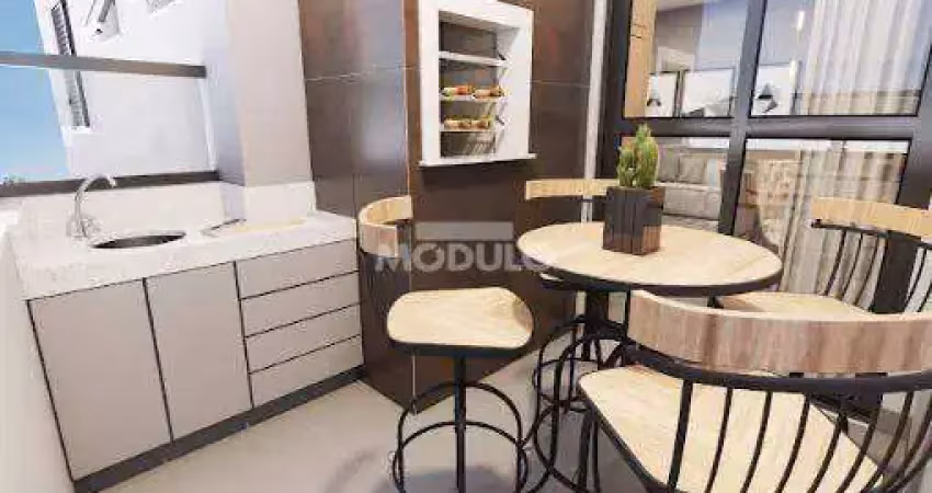 Apartamento à venda, 2 quartos, 1 suíte, 2 vagas, santa mônica - uberlândia/mg