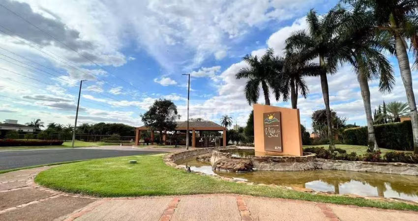 Terreno amplo de esquina no Condomínio Fechado : Villa do Sol