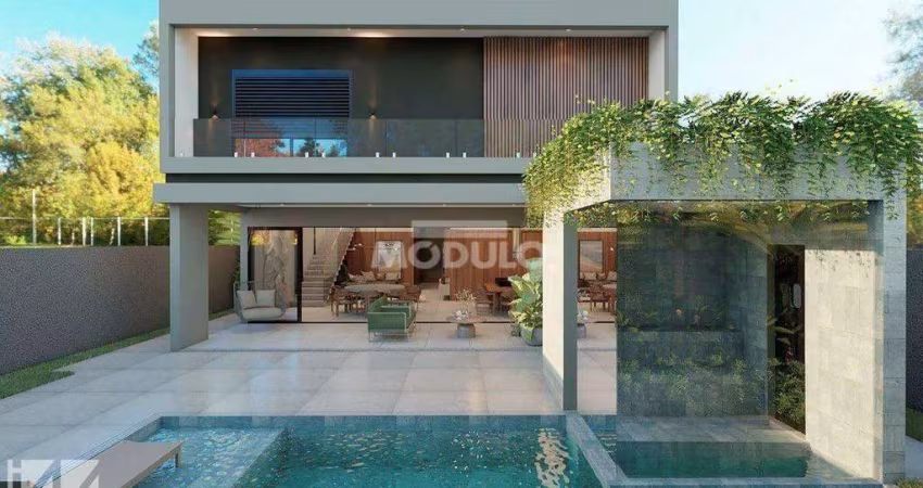 CASA DE CONDOMÍNIO à venda, 5 quartos, 5 suítes, 4 vagas, GAVEA - Uberlândia/MG