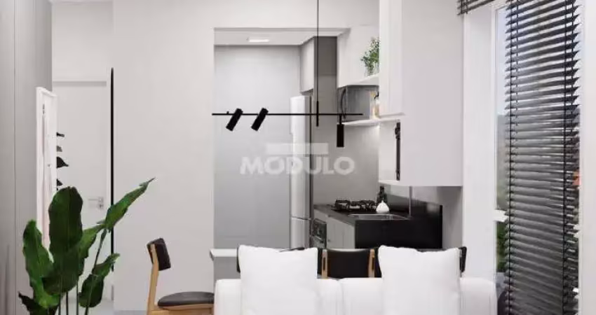 Flat à venda, 2 quartos, 1 suíte, 1 vaga, jaragua - uberlândia/mg