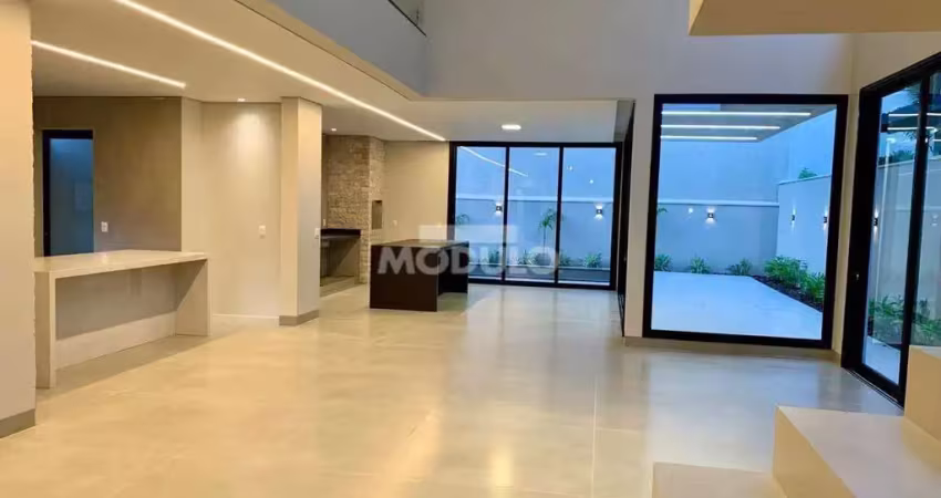 Casa de condomínio à venda, 4 quartos, 4 suítes, 4 vagas, jardim sul - uberlândia/mg
