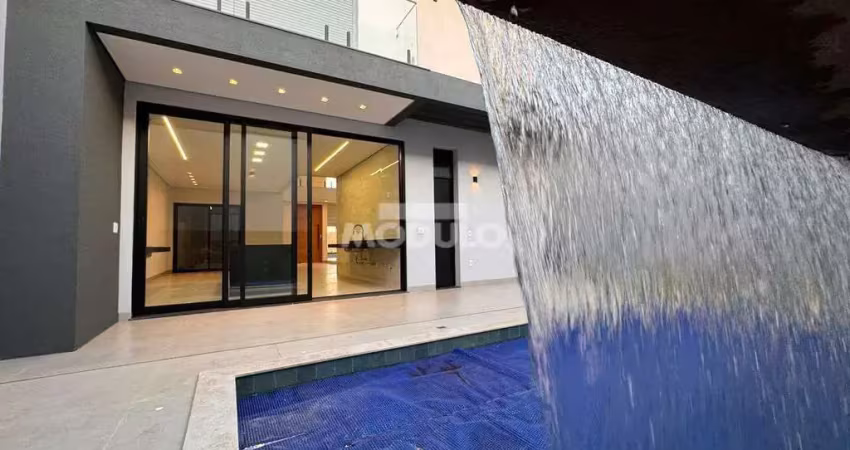 Casa de condomínio à venda, 3 quartos, 3 suítes, 4 vagas, granja marileusa - uberlândia/mg