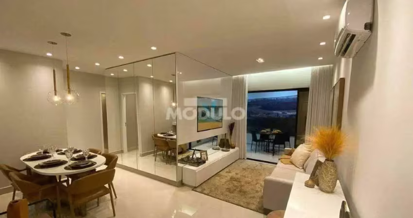 Apartamento à venda, 3 quartos, 1 suíte, 2 vagas, santa mônica - uberlândia/mg
