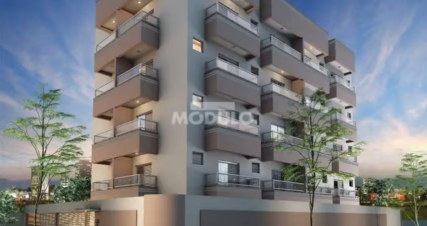 Apartamento à venda, 2 quartos, 1 suíte, 1 vaga, santa mônica - uberlândia/mg