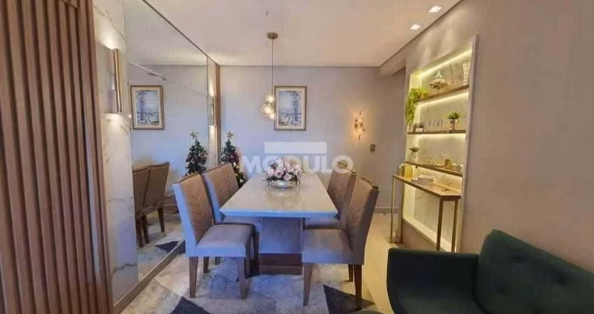 APARTAMENTO à venda, 3 quartos, 1 suíte, 2 vagas, Santa Mônica - Uberlândia/MG