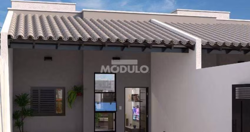 CASA RESIDENCIAL à venda, 2 quartos, 1 suíte, 2 vagas, JARDIM IPANEMA - Uberlândia/MG