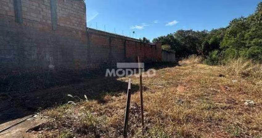 TERRENO à venda, RESIDENCIAL GRAMADO - Uberlândia/MG