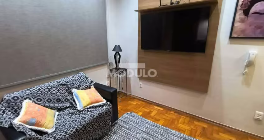 Apartamento mobiliado para locação no centro da cidade com 1 quarto
