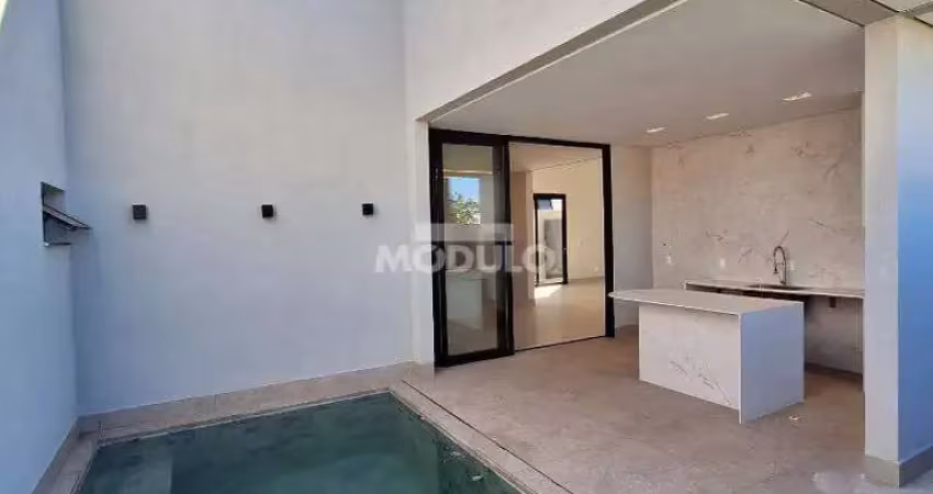 Casa de condomínio à venda, 3 quartos, 3 suítes, 4 vagas, jardim sul - uberlândia/mg