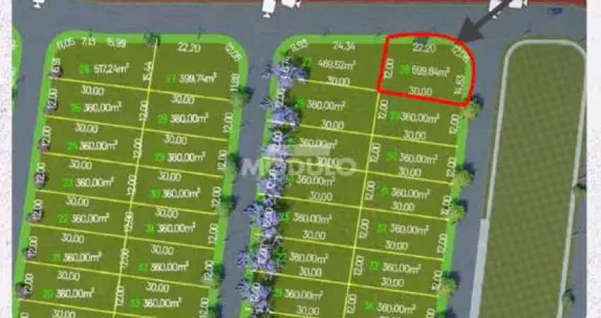 Terreno à venda na Avenida Landscape, --, Jardim Sul, Uberlândia