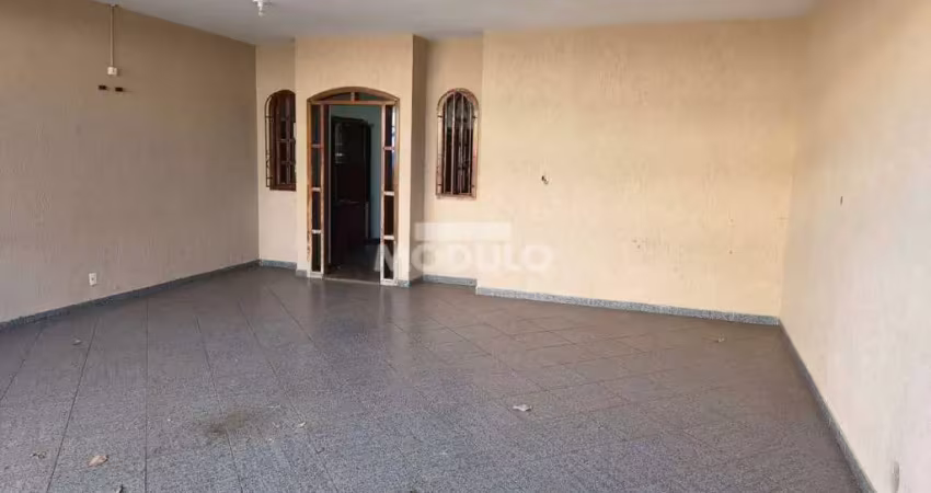 Casa residencial para locação, bairro santa monica com 3 quartos