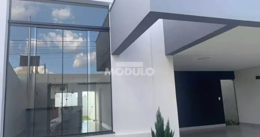 Casa residencial à venda, 3 quartos, 1 suíte, 2 vagas, jardim brasília - uberlândia/mg