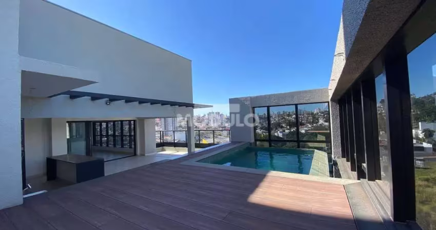 Cobertura à venda, 4 quartos, 4 suítes, 3 vagas, morada da colina - uberlândia/mg