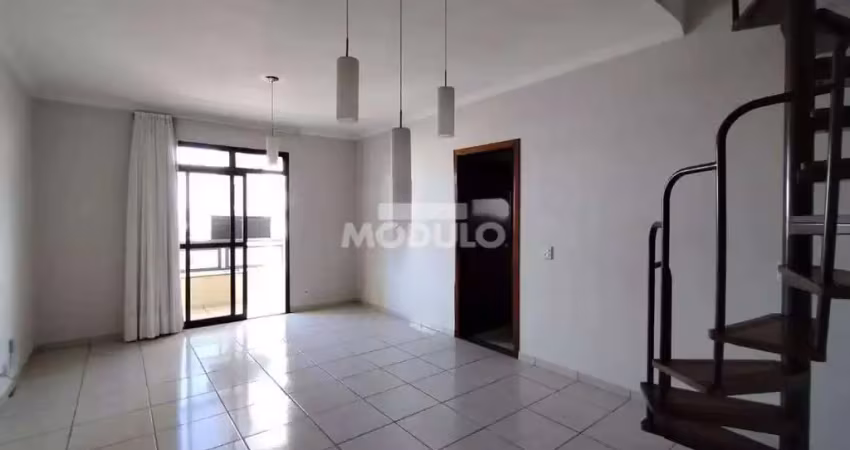Apartamento para locação, bairro santa mônica com 3 quartos