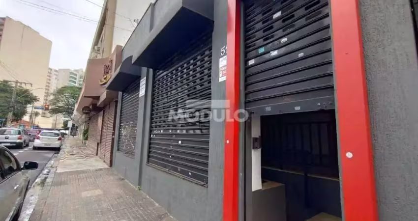 Loja comercial para locação no centro de uberlândia