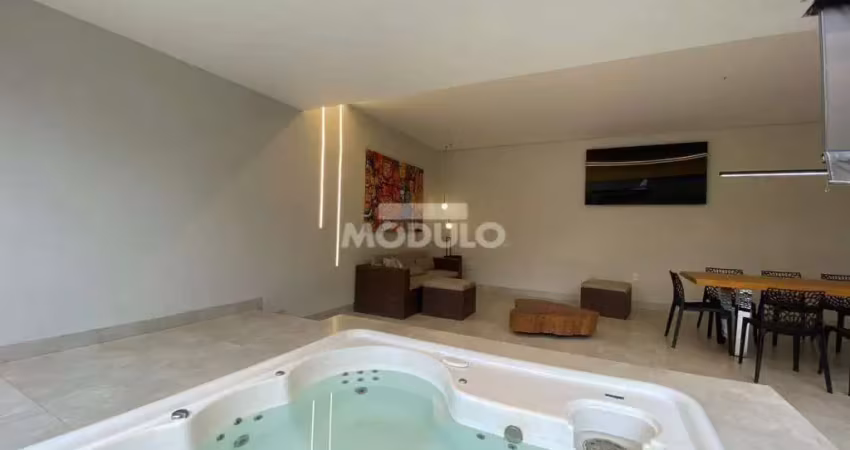 Casa de condomínio à venda, 3 quartos, 3 suítes, 4 vagas, aclimação - uberlândia/mg