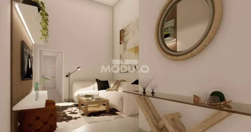 Casa residencial à venda, 3 quartos, 1 suíte, 2 vagas, novo mundo - uberlândia/mg