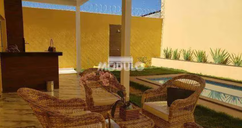 Casa residencial para locação, bairro city uberlândia com 3 suítes
