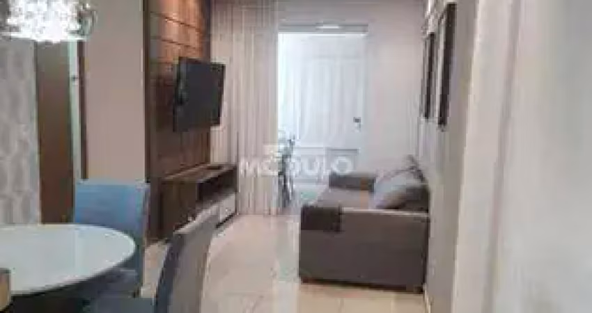 Apartamento mobiliado para locação bairro santa mônica com 1 suíte
