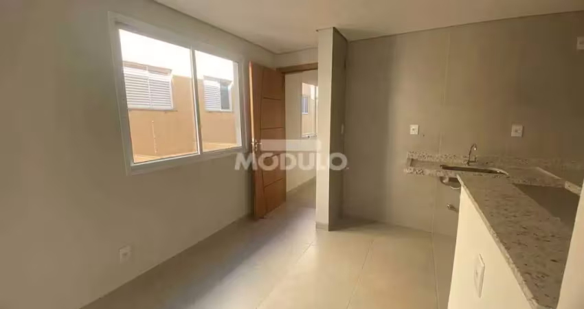Apartamento à venda, 2 quartos, 1 suíte, 1 vaga, santa mônica - uberlândia/mg