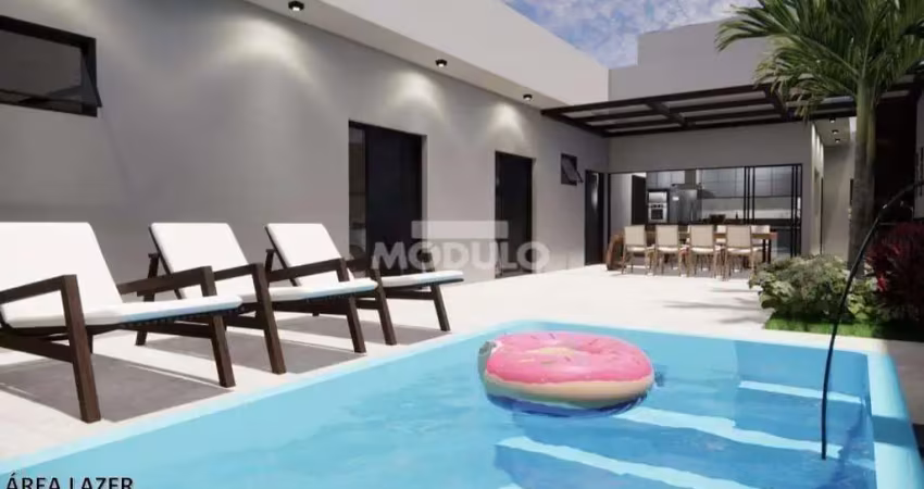 Casa à venda na Rua Valmiro José Santana, --, Laranjeiras, Uberlândia