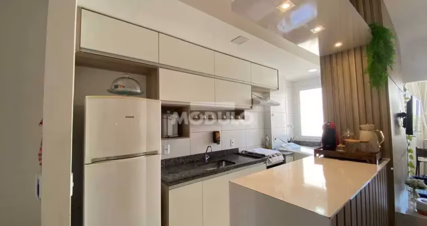 Apartamento à venda, 2 quartos, 1 suíte, 1 vaga, jardim holanda - uberlândia/mg
