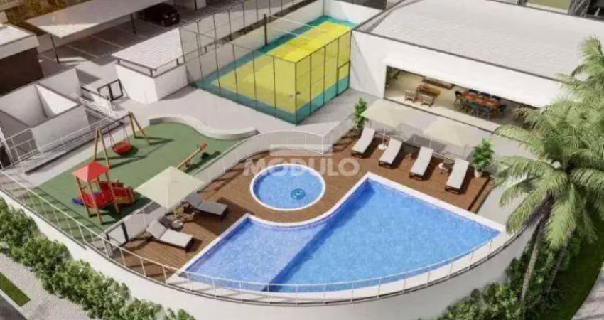 Apartamento à venda, 2 quartos, 1 suíte, 1 vaga, jaragua - uberlândia/mg