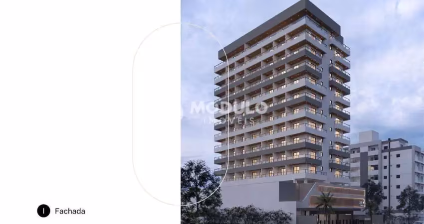 Apartamento à venda, 1 quarto, 1 suíte, 1 vaga, tubalina - uberlândia/mg