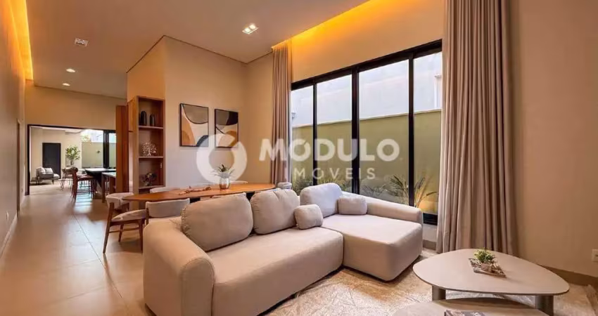 Casa de condomínio à venda, 4 quartos, 4 suítes, 4 vagas, laranjeiras - uberlândia/mg