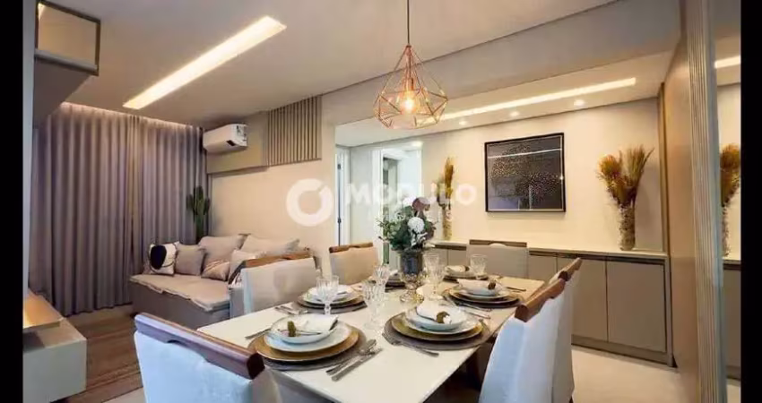 Apartamento à venda, 2 quartos, 1 suíte, 1 vaga, santa mônica - uberlândia/mg