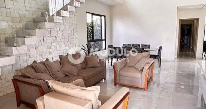 Casa de condomínio à venda, 4 quartos, 4 suítes, 4 vagas, jardim sul - uberlândia/mg