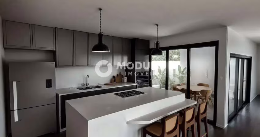 Casa de condomínio à venda, 3 quartos, 3 suítes, 4 vagas, granja marileusa - uberlândia/mg