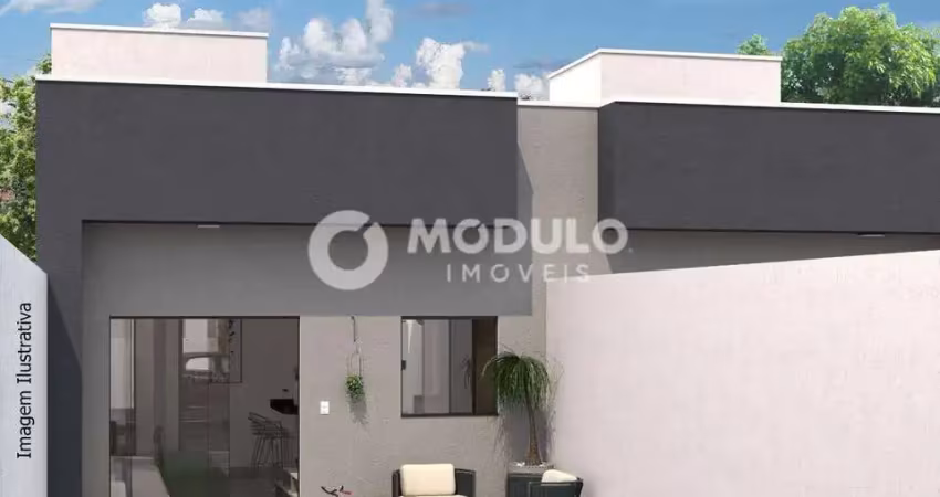 Casa residencial à venda, 2 quartos, 1 suíte, 2 vagas, luizote de freitas - uberlândia/mg