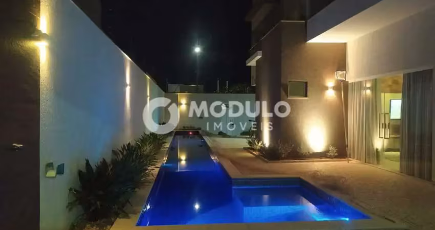 Casa residencial à venda, 4 quartos, 4 suítes, 4 vagas, jardim karaiba - uberlândia/mg