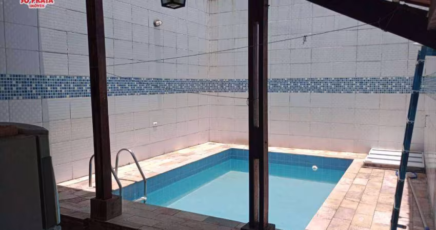 Casa com 3 dormitórios à venda, 109 m² por R$ 330.000,00 - Vila Atlântica - Mongaguá/SP