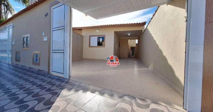 Casa com 3 dormitórios à venda, 88 m² por R$ 470.000,00 - Aguapeú - Mongaguá/SP