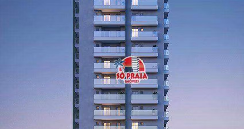 Apartamento à venda, 86 m² por R$ 600.000,00 - Canto do Forte - Praia Grande/SP