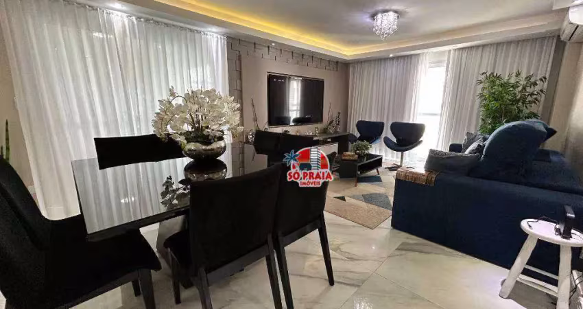 Apartamento com 4 dormitórios à venda, 196 m² por R$ 2.300.000,00 - Vila São Paulo - Mongaguá/SP