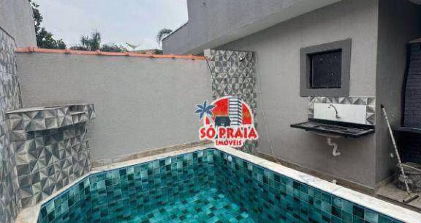 Casa à venda, 56 m² por R$ 359.000,00 - Estância Balneária Tupy - Itanhaém/SP
