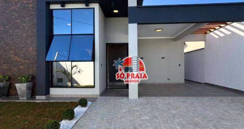 Casa com 3 dormitórios à venda, 135 m² por R$ 840.000,00 - Cibratel II - Itanhaém/SP
