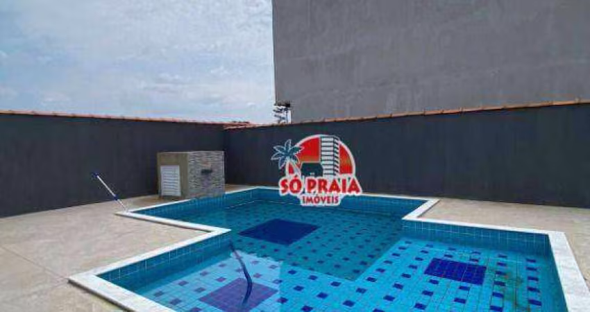 Sobrado com 2 dormitórios à venda, 74 m² por R$ 230.000,00 - Balneário Itaguaí - Mongaguá/SP