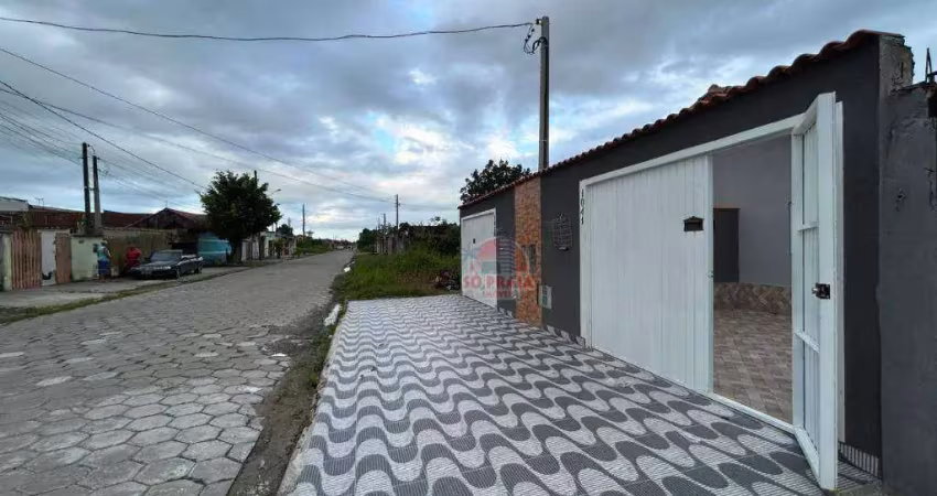Casa com 2 dormitórios à venda, 60 m² por R$ 300.000,00 - Jussara - Mongaguá/SP