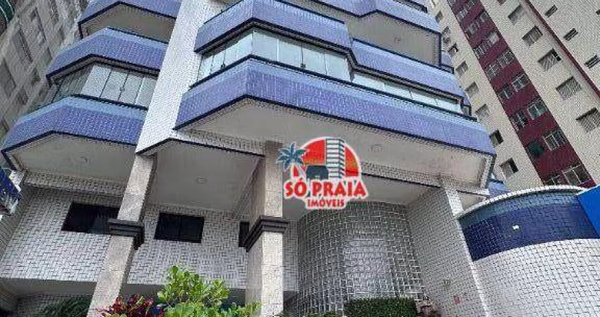 Apartamento com 2 dormitórios à venda, 83 m² por R$ 545.000,00 - Vila Guilhermina - Praia Grande/SP