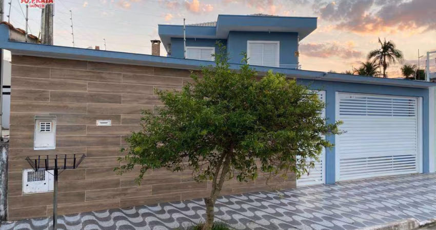 Sobrado com 4 dormitórios à venda, 190 m² por R$ 1.431.000,00 - Solemar - Praia Grande/SP
