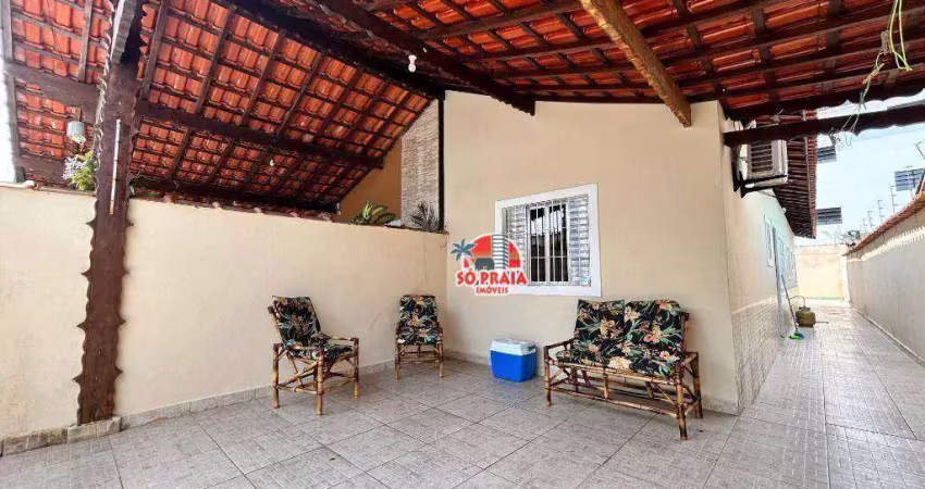 Casa com 2 dormitórios à venda, 78 m² por R$ 319.000,00 - Balneário Jussara - Mongaguá/SP
