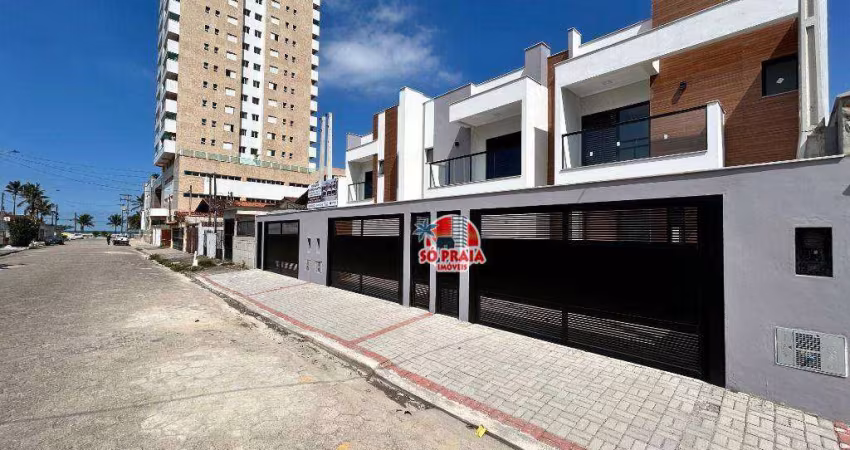 Sobrado com 3 dormitórios à venda, 139 m² por R$ 855.000,00 - Jardim Aguapeu - Mongaguá/SP