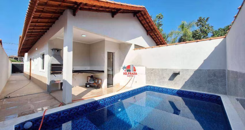 Casa com 3 dormitórios à venda, 85 m² por R$ 419.900,00 - Balneário Campos Eliseos - Itanhaém/SP